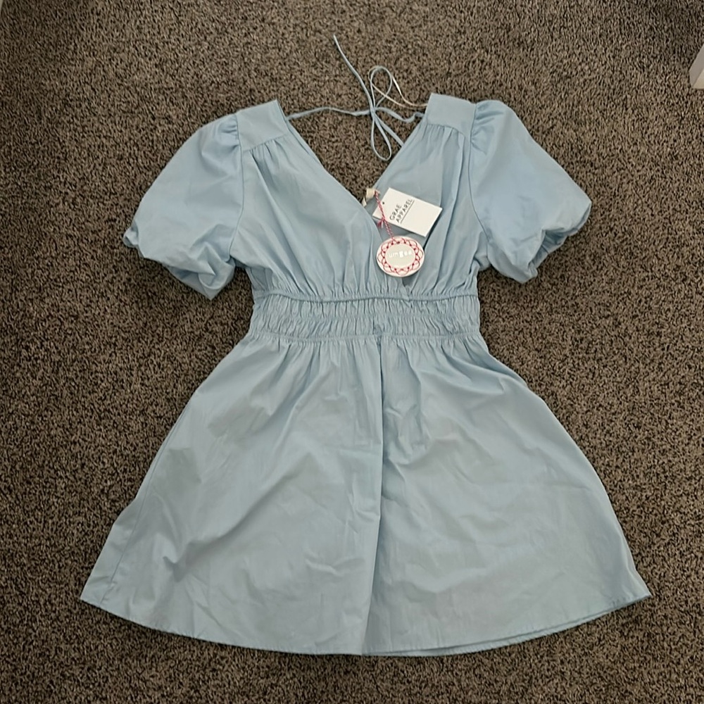umgee blue dress